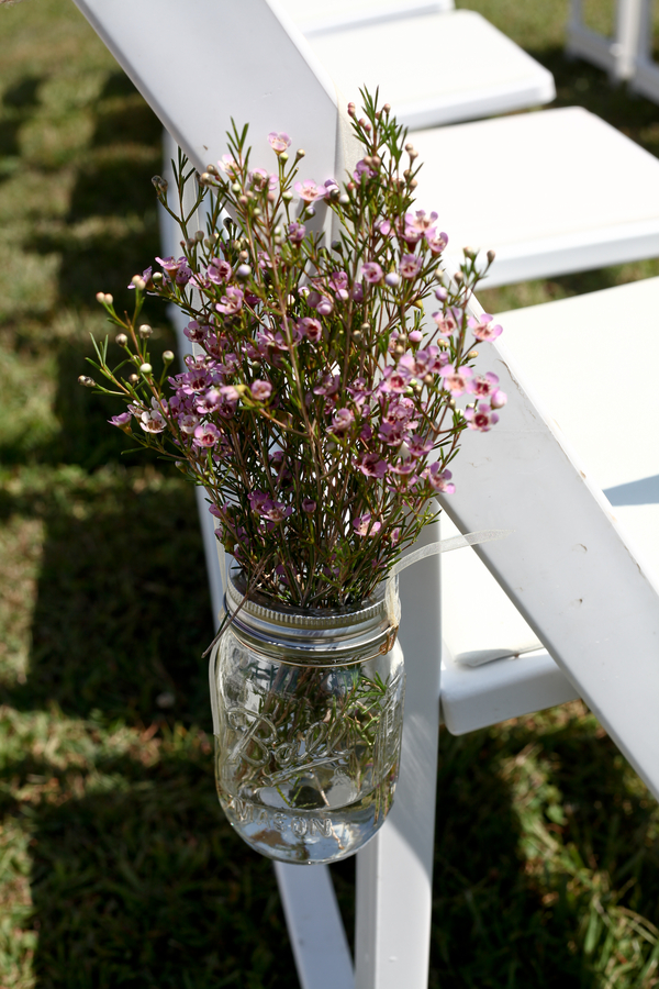 Nicole Nathan's Homespun Outdoor Wedding