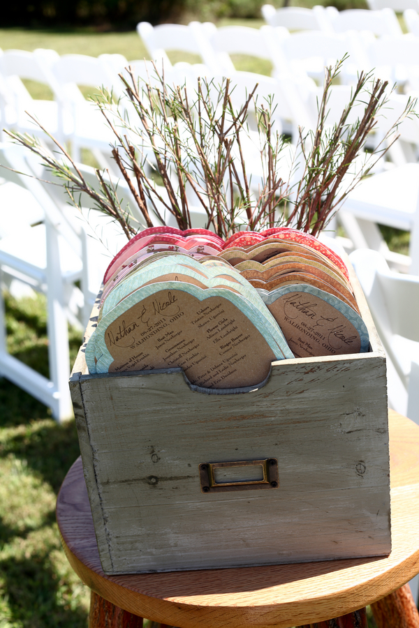 Nicole Nathan's Homespun Outdoor Wedding