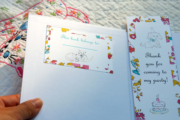 Vintage-DIY-Book-Birthday-Party-Book-Plate-Favors