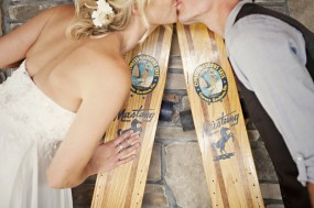 Nikki & Benjamin’s Woodsy DIY Wedding