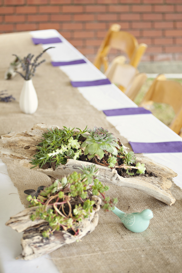 Nikki Benjamin's Woodsy DIY Wedding