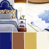 Inspire, Create, Celebrate {midnight blue + caramel}