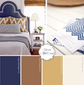 Inspire, Create, Celebrate {midnight blue + caramel}