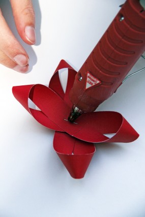 gluing-christmas-bows