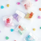 Conversation Heart Balloons + Free Printable Valentines