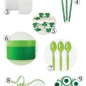 Shades of St. Patrick’s Day Party Supply Guide
