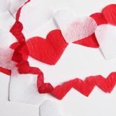 DIY Heart Streamers