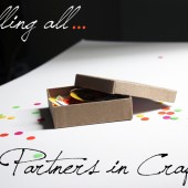Calling All Partners in Craft!