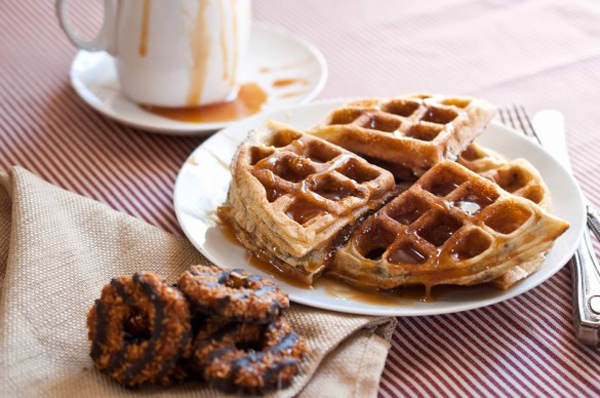 girl-scout-cookie-samoa-waffles girl-scout-cookie-samoa-waffles