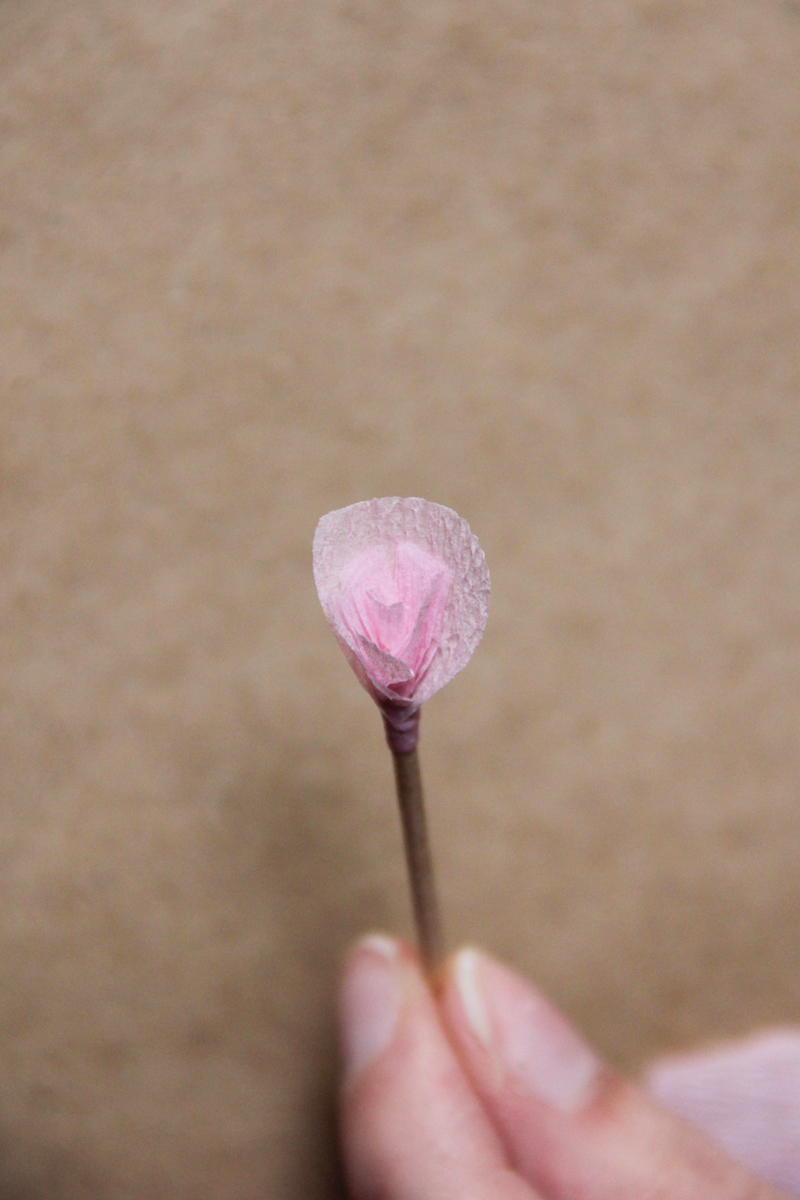 small paper flowers