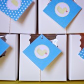 DIY Blue + Yellow Seattle Inspired Baby Shower