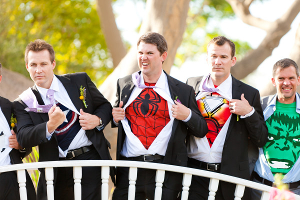 offbeat-diy-spring-inspired-california-wedding-superhero-costumes