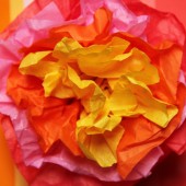 DIY Paper Flower Pot Place Cards