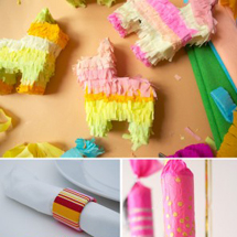 Recycled Cardboard Party Crafts