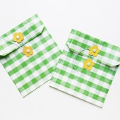 DIY Flower Envelopes + Favor Bags