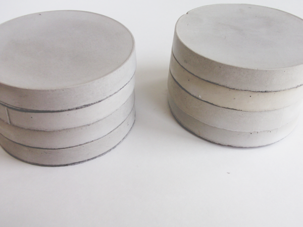 DIY Cement Coasters DIY Cement Coasters