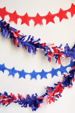 DIY Star Streamer Garland DIY Star Streamer Garland