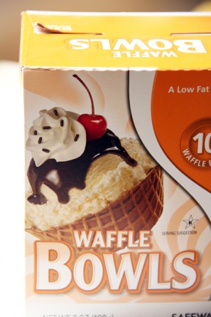 Waffle Bowls Waffle Bowls