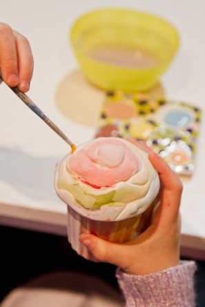 Cupcake Painting Party Cupcake Painting Party