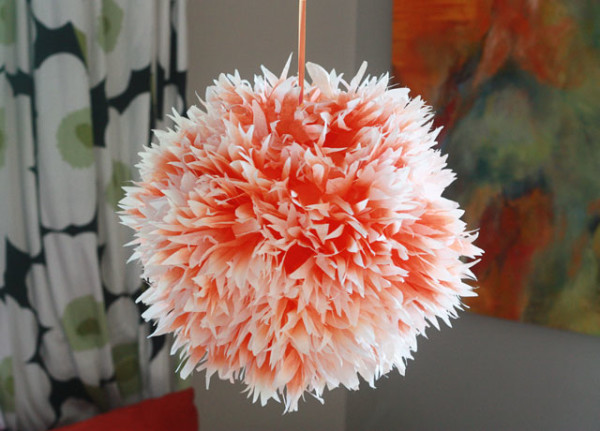 DIY Ombre Floral Lantern DIY Ombre Floral Lantern