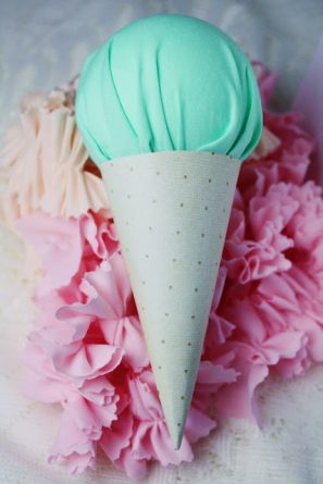 Ice Cream Cone Ornaments