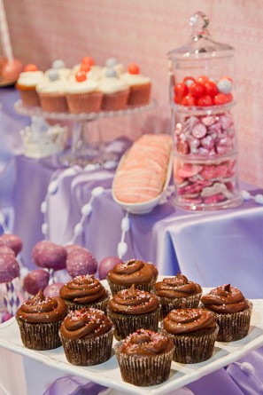 Pink and Purple Dessert Bar Pink and Purple Dessert Bar