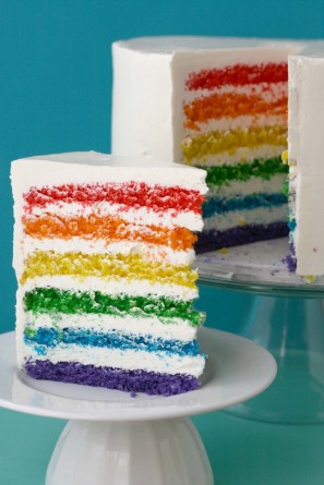 Rainbow Layer Cake Rainbow Layer Cake