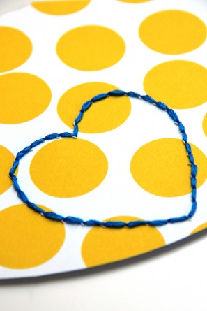 DIY Embroidery on Paper