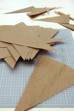 DIY Kraft Paper Bunting