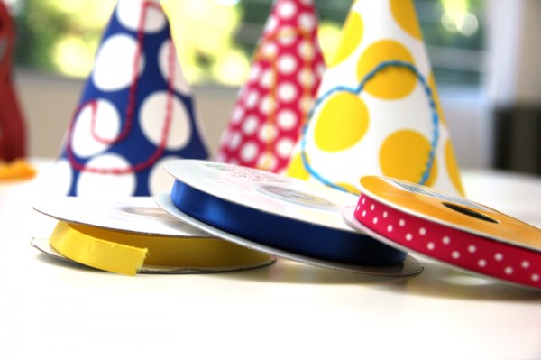 DIY Party Hat Embroidery
