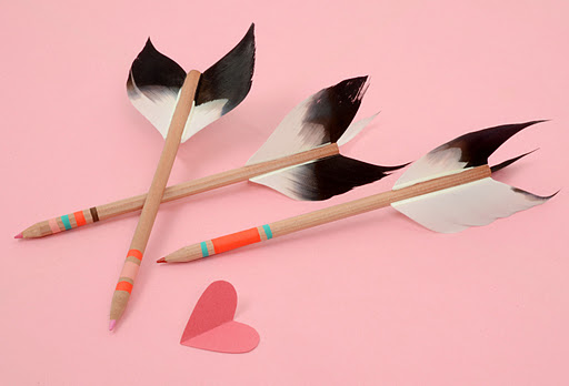 DIY Pencil Arrows DIY Pencil Arrows