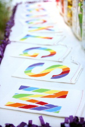 DIY Rainbow Treat Bags
