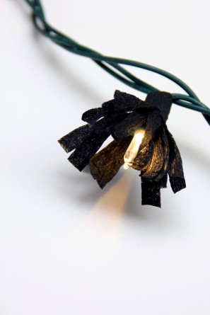 DIY Fringe String Lights | Studio DIY