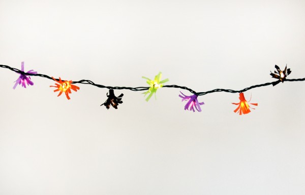 DIY Fringe String Lights | Studio DIY