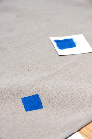 DIY Stenciled Picnic Blanket DIY Stenciled Picnic Blanket