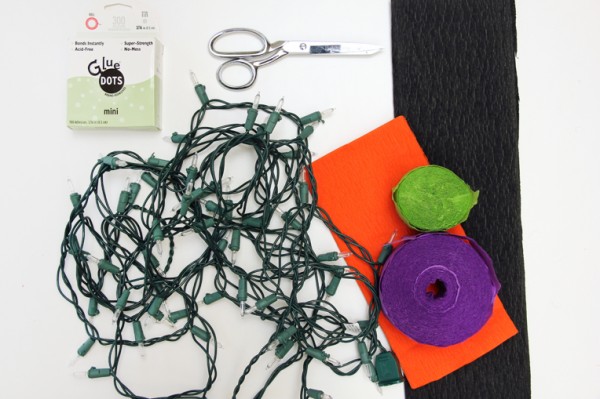 DIY Fringe String Lights | Studio DIY
