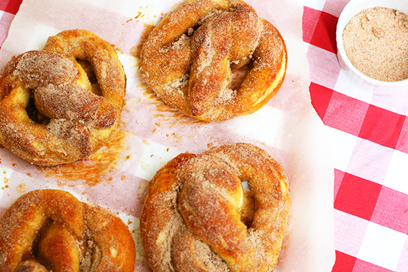 Homemade Cinnamon Sugar Pretzels Homemade Cinnamon Sugar Pretzels