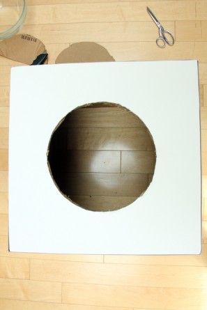 Cardboard Box DIY Halloween Costume