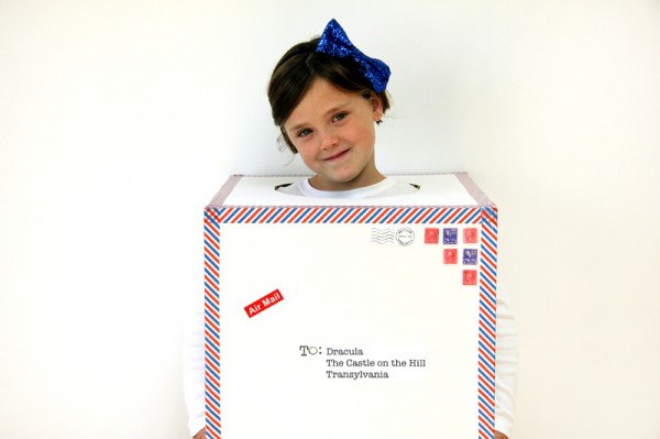 DIY Air Mail Halloween Costume