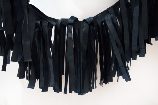 DIY Fringe Garland DIY Fringe Garland