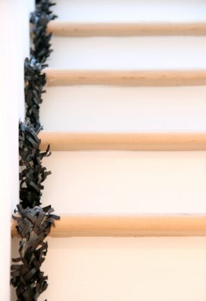 DIY Fringe Staircase