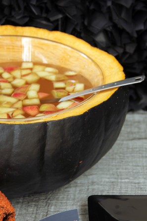 DIY Pumpkin Punch Bowl
