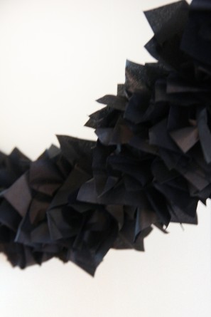 DIY Tissue Paper Garland