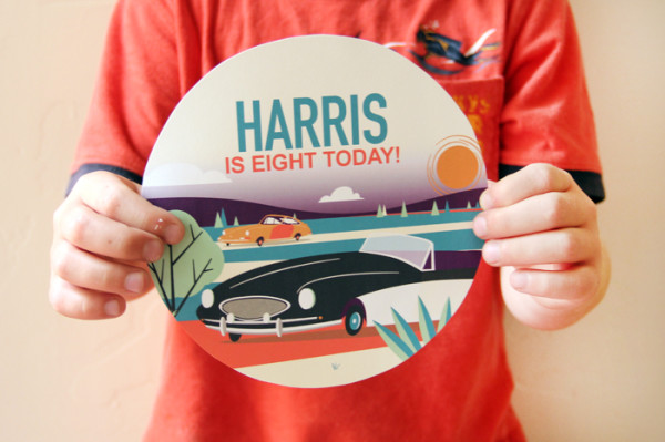 Vintage Car Party Sign Vintage Car Party Sign