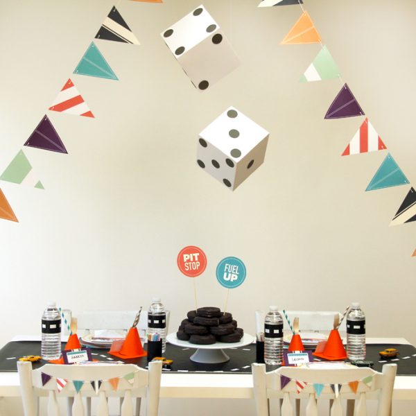 Vintage Car Tablescape Vintage Car Tablescape