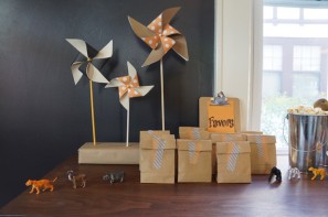 Bryan’s Animal Themed DIY First Birthday Party