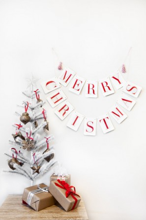 Christmas Banner by Tuck and Bonte Christmas Banner by Tuck and Bonte