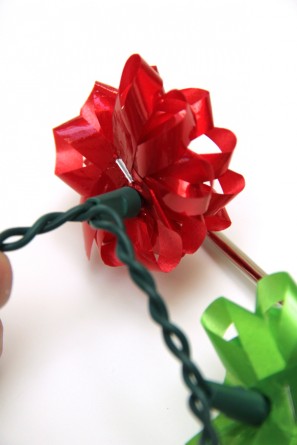 DIY Bow String Lights