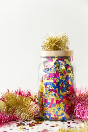 DIY Surprise Confetti Jars