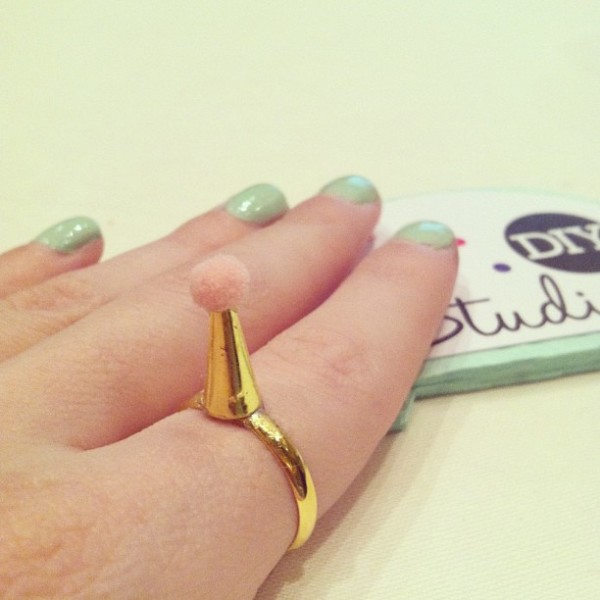 Alt Summit DIY Party Hat Ring